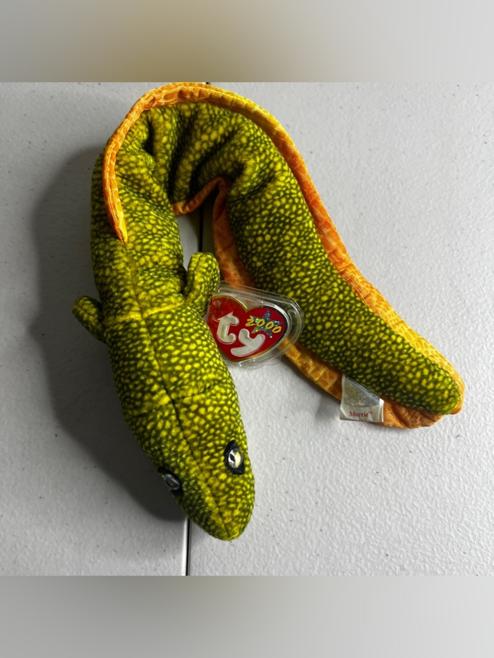 TY Beanie Baby - MORRIE the Eel (15.5 inch) - MWMTs Stuffed Animal Toy